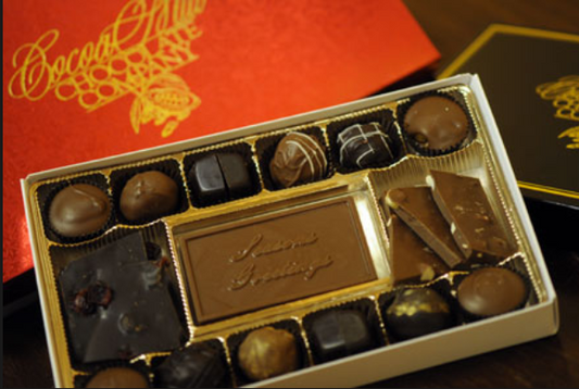 Holiday Chocolate Expression Box - Set of 5