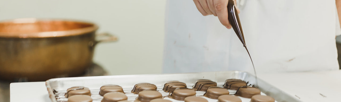 Chocolate Covered Cream Filled Cookies