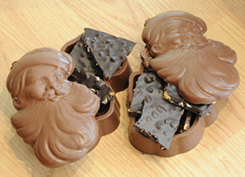 Chocolate Santa Boxes