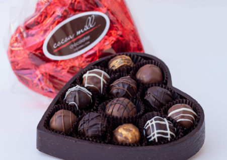 Heart Chocolate Truffle Box